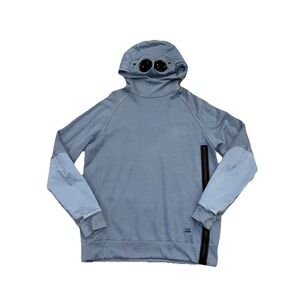 CP Company C.P. Goggles Pullover Hoodie Sweatshirt Sz Large L Blue